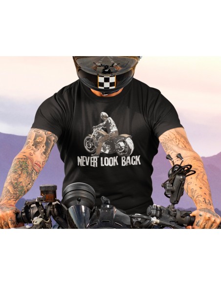 T-shirt biker ne te retourne jamais