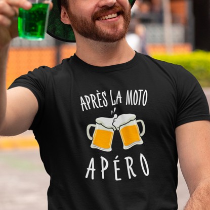 Tee shirt moto humour apéro