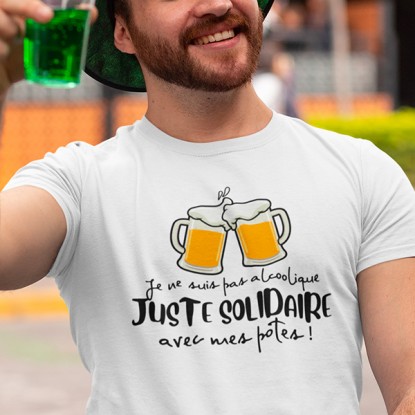 T shirt biere humour