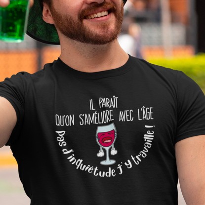 Tee shirt humour homme apéro