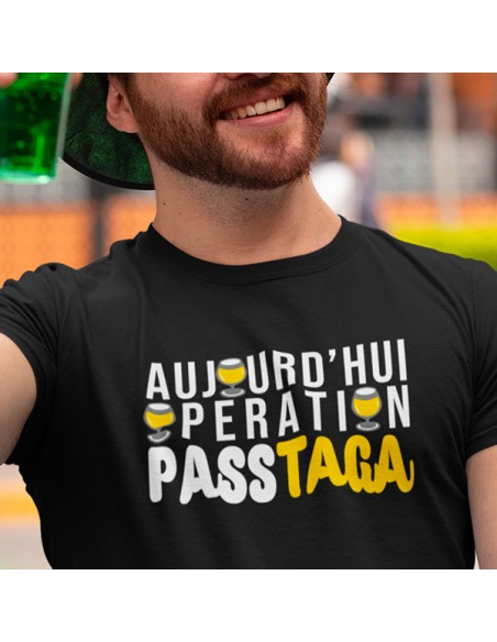 T-shirt humour apéro opération Pastaga