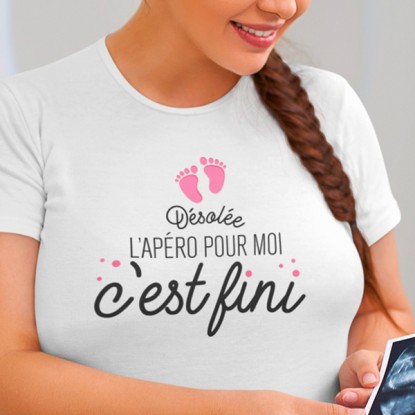 T-shirt grossesse humour