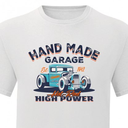 Tshirt vintage hot rod 2