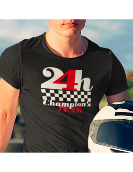 T shirt auto 24 heures champion's team