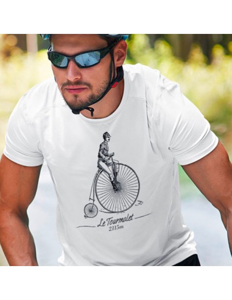T-shirt vélo légendaire Le Tourmalet