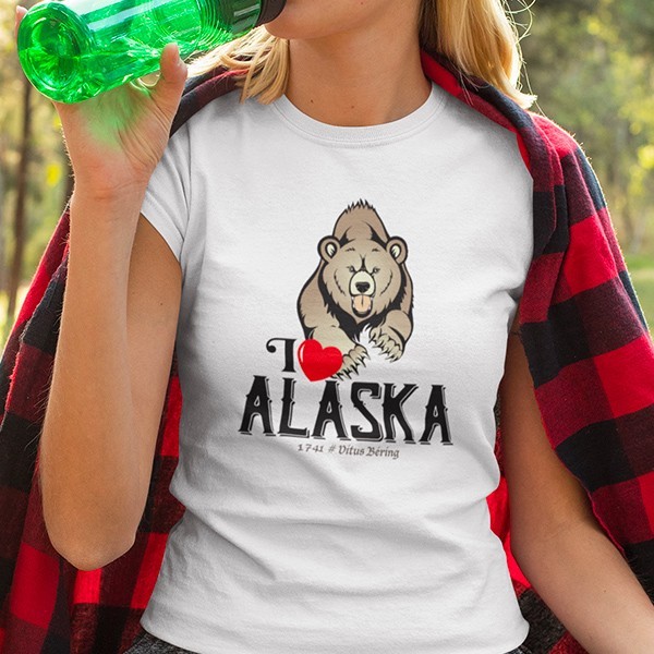 Tee shirt ours Alaska