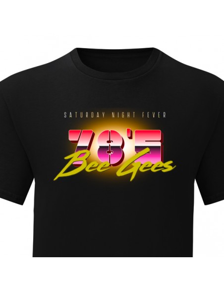 Tee shirt Bee Gees Saturday night fever
