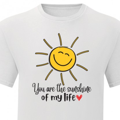 Tee shirt musique You are the sunshine of my life