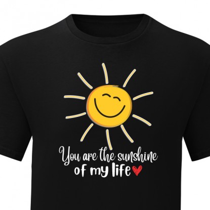 Tee shirt musique You are the sunshine of my life 2