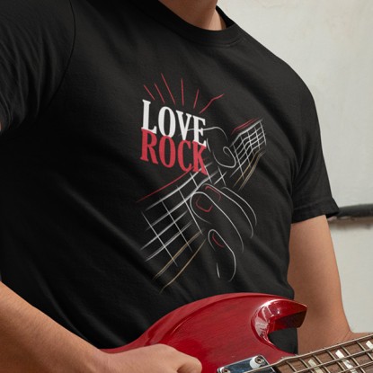 Tee shirt musique Love Rock
