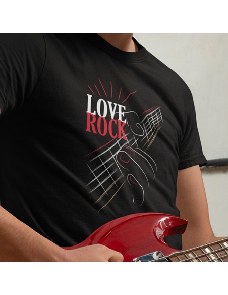Tee shirt musique Love Rock