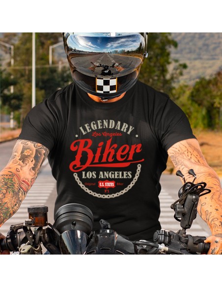 T-shirt moto Legendary biker