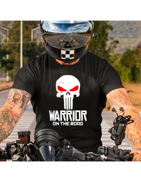 T-shirt moto homme warrior