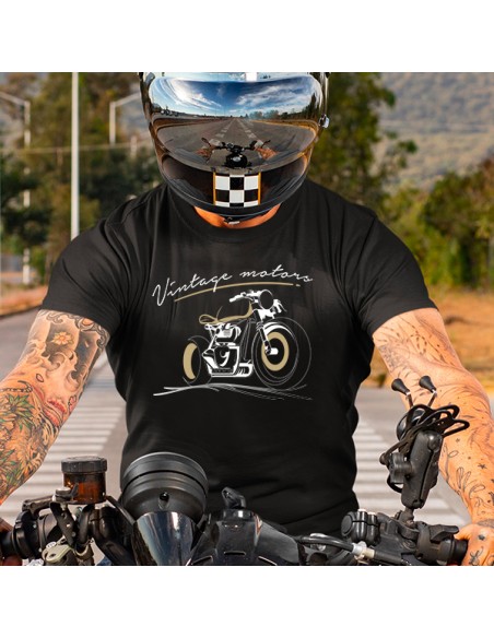 T shirt moto vintage motors