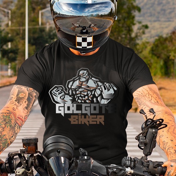 Tee shirt Golgote biker