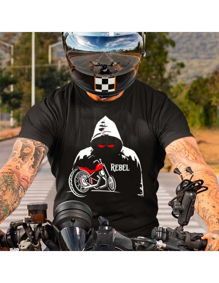 Tee shirt moto Rebel