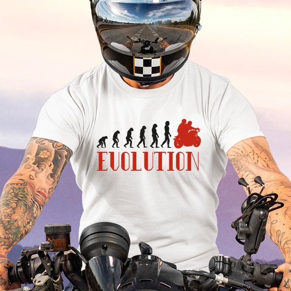 T-shirt moto homme femme humoristique