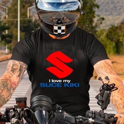 Tee shirt humour marque Suzuki