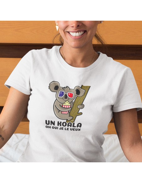 Tee shirt humour Koala