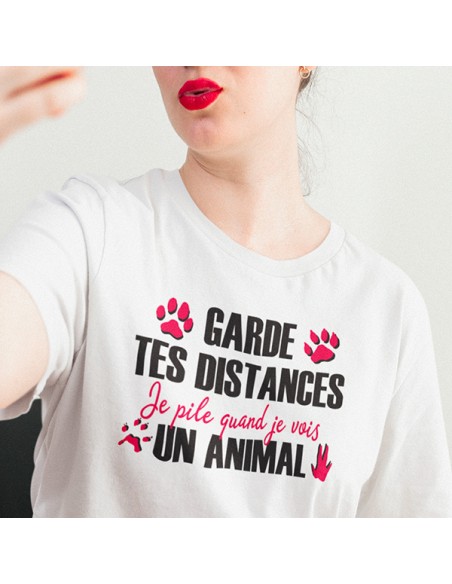 T-shirt humour animaux