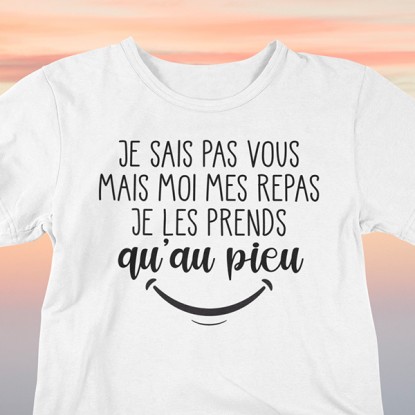 T-shirt humour sexe coton blanc ou noir 2