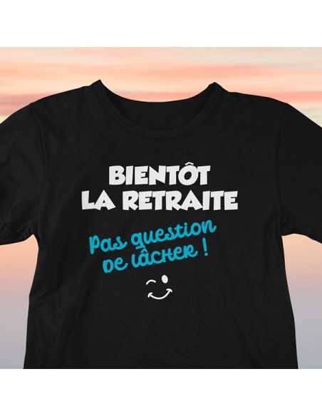 Tee shirt humour homme retraite