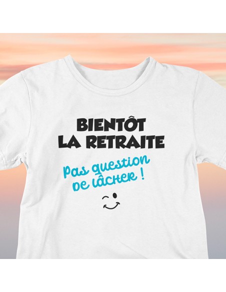 Tee shirt retraite homme humour