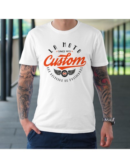 Tee shirt moto homme une histoire de passionnés