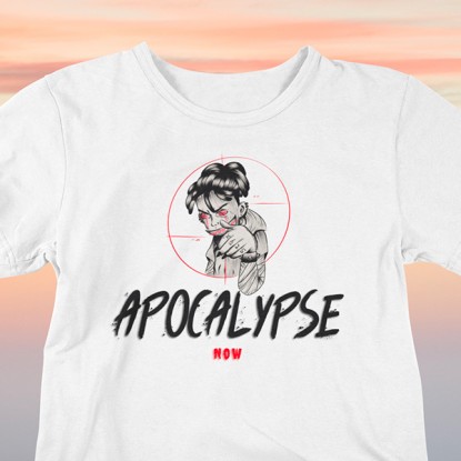 Tee shirt apocalypse now blanc