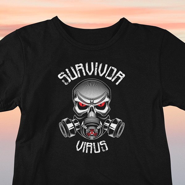 tee shirt humour noir survivor