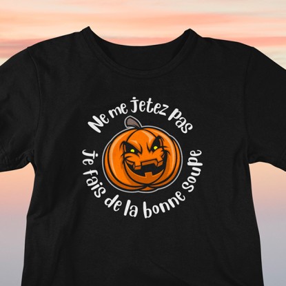 Tee shirt humour noir Halloween