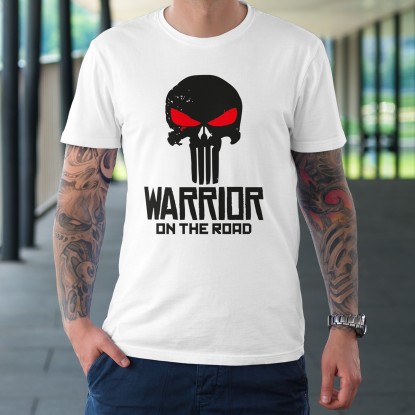 T-shirt moto homme warrior 2