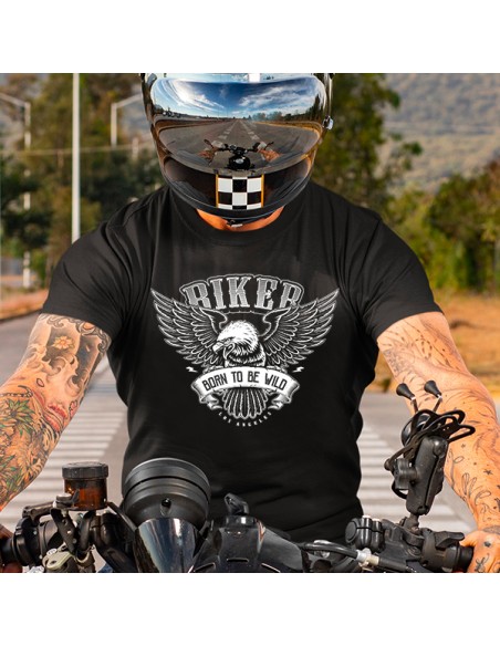 T shirt biker vintage