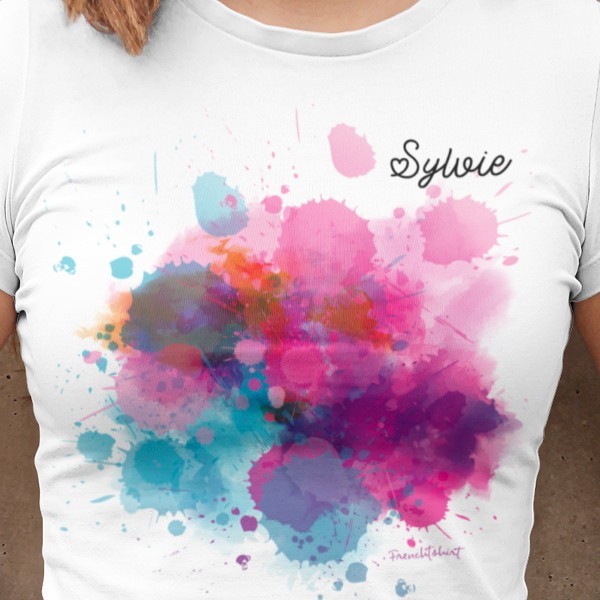 L Amour Est Unique T Shirt Personnalise Du Prenom De Votre Choix