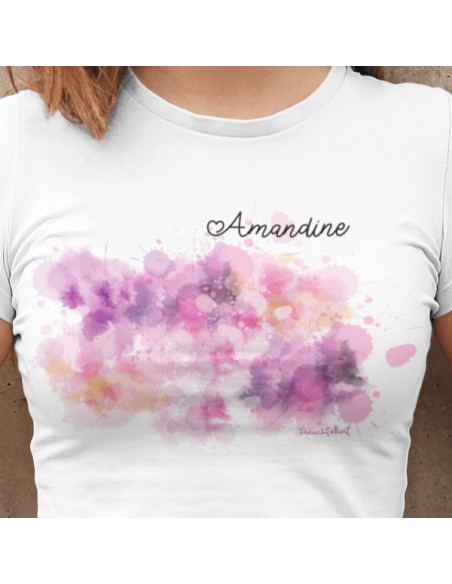 Tee shirt personnalisé femme amour