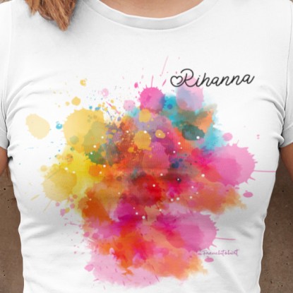 Tee shirt personnalisé femme amour prénom