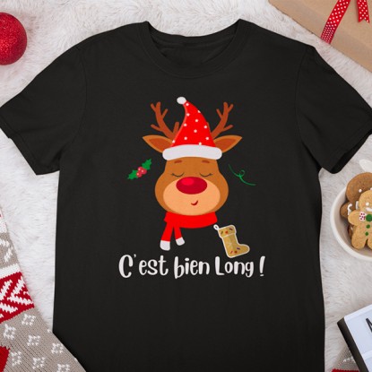 T-shirt humour Noël