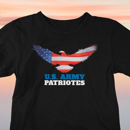 T shirt militaire us army patriotes 2