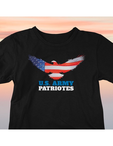 Tee shirt militaire us army patriotes