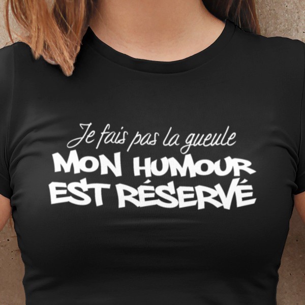 t shirt humour fille