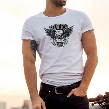 T shirt biker vintage 2