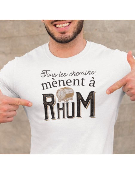 T shirt humour rhum