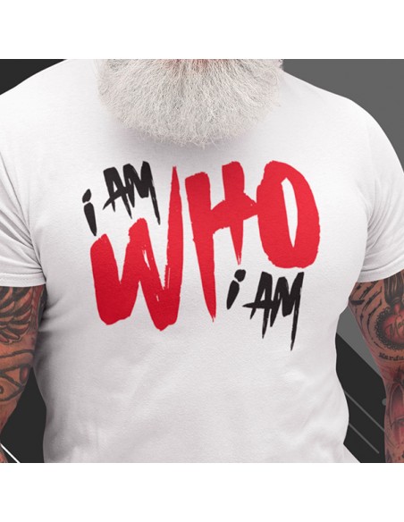 Tshirt noir american vintage I am who i am