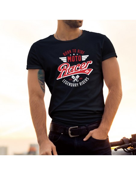 T-shirts moto biker racer