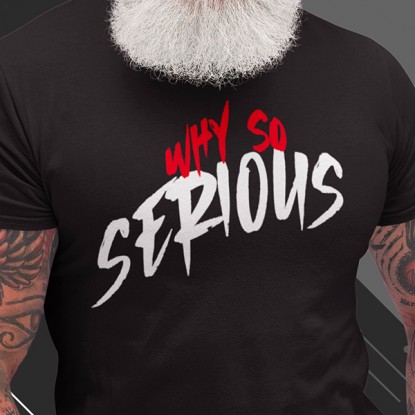 Tee shirt american vintage why so serious 2