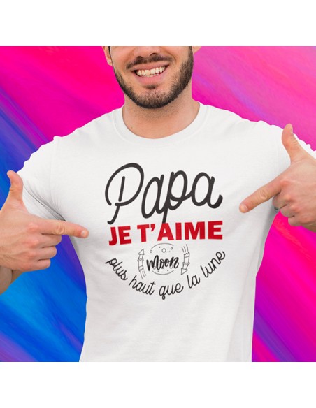 Tee shirt marrant fete des peres