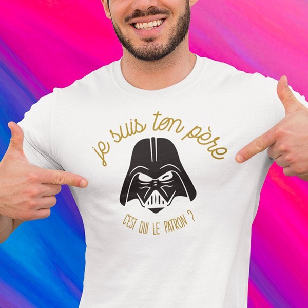 Tee shirt Anakin Skywalker Je suis ton père