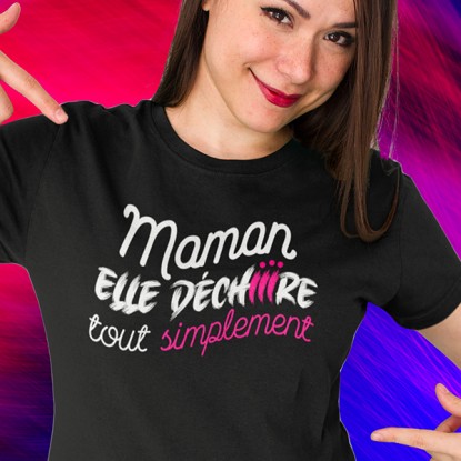 T shirt fete des meres