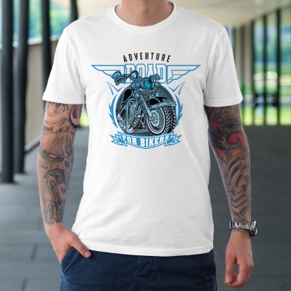 T-shirt biker pour aventurier 2