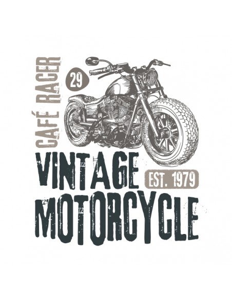 T-shirt moto homme vintage motorcycle